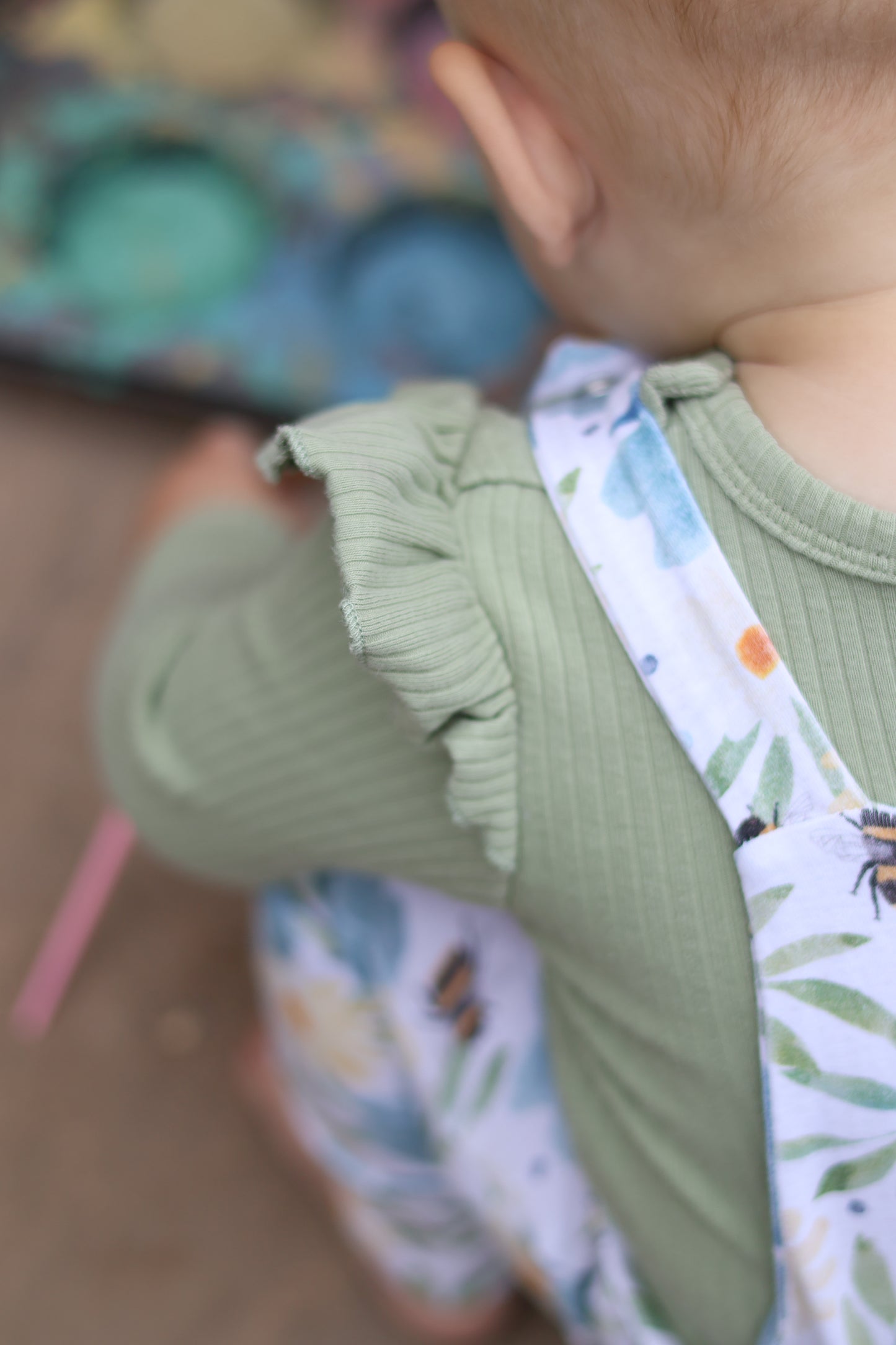 Sage Frill Top