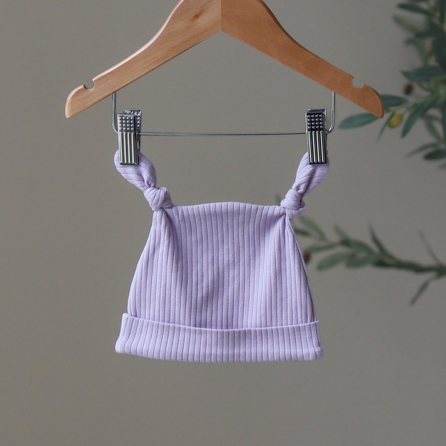 Lilac Double Knot Hat