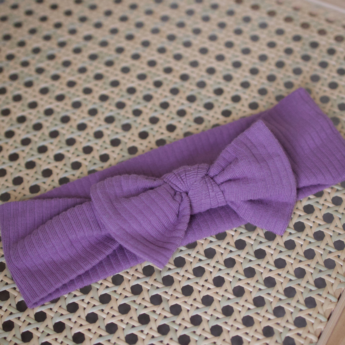 Orchid Bow Headband
