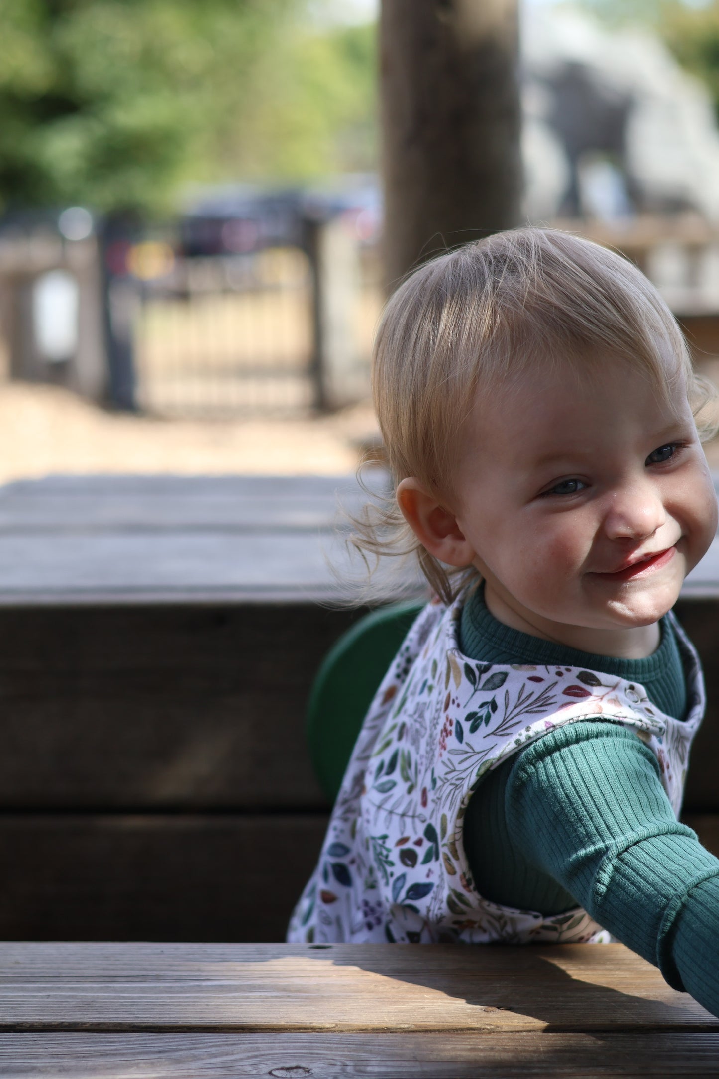 Dark Green Ribbed Bodysuit