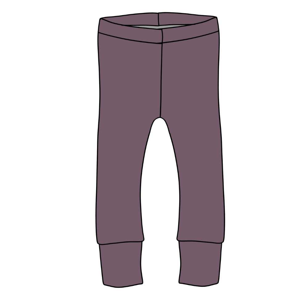 PREORDER Mauve Leggings