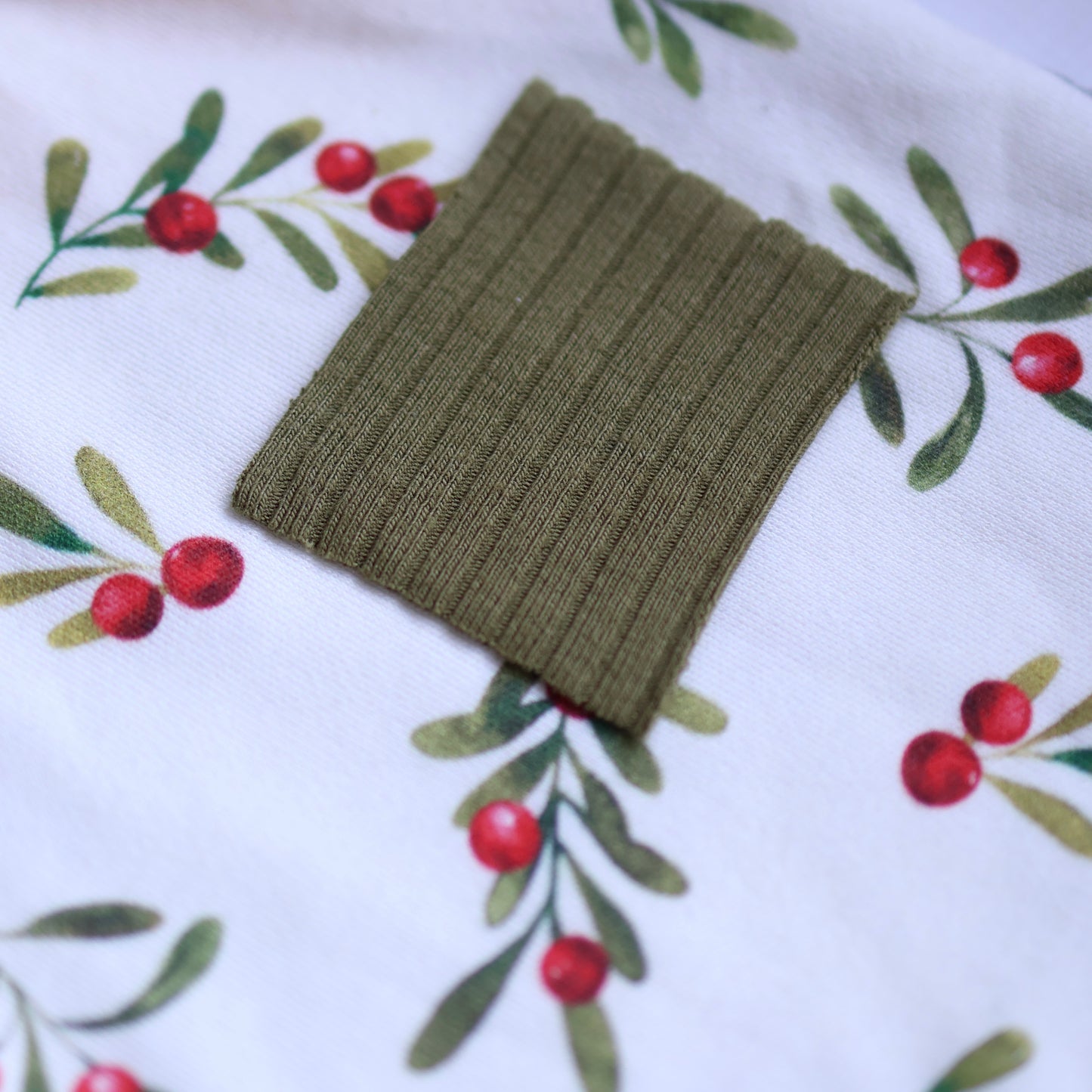 Forest Green Ribbed Top