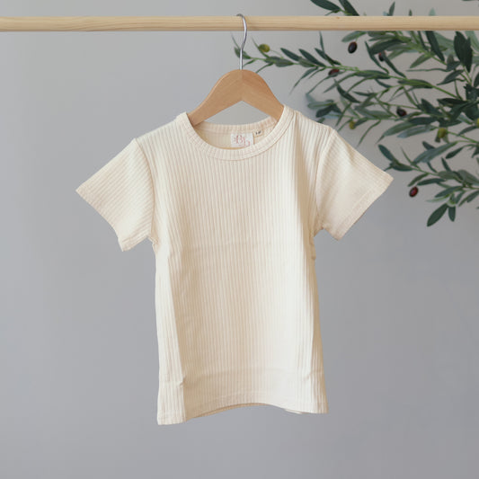 Buttercream Short Sleeve Top
