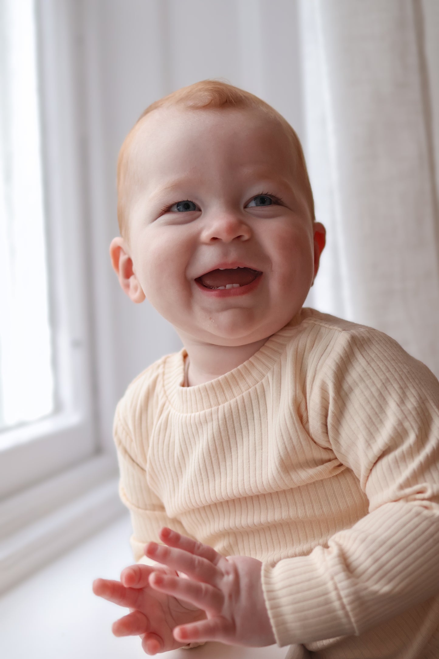 PREORDER Buttercream Ribbed Top