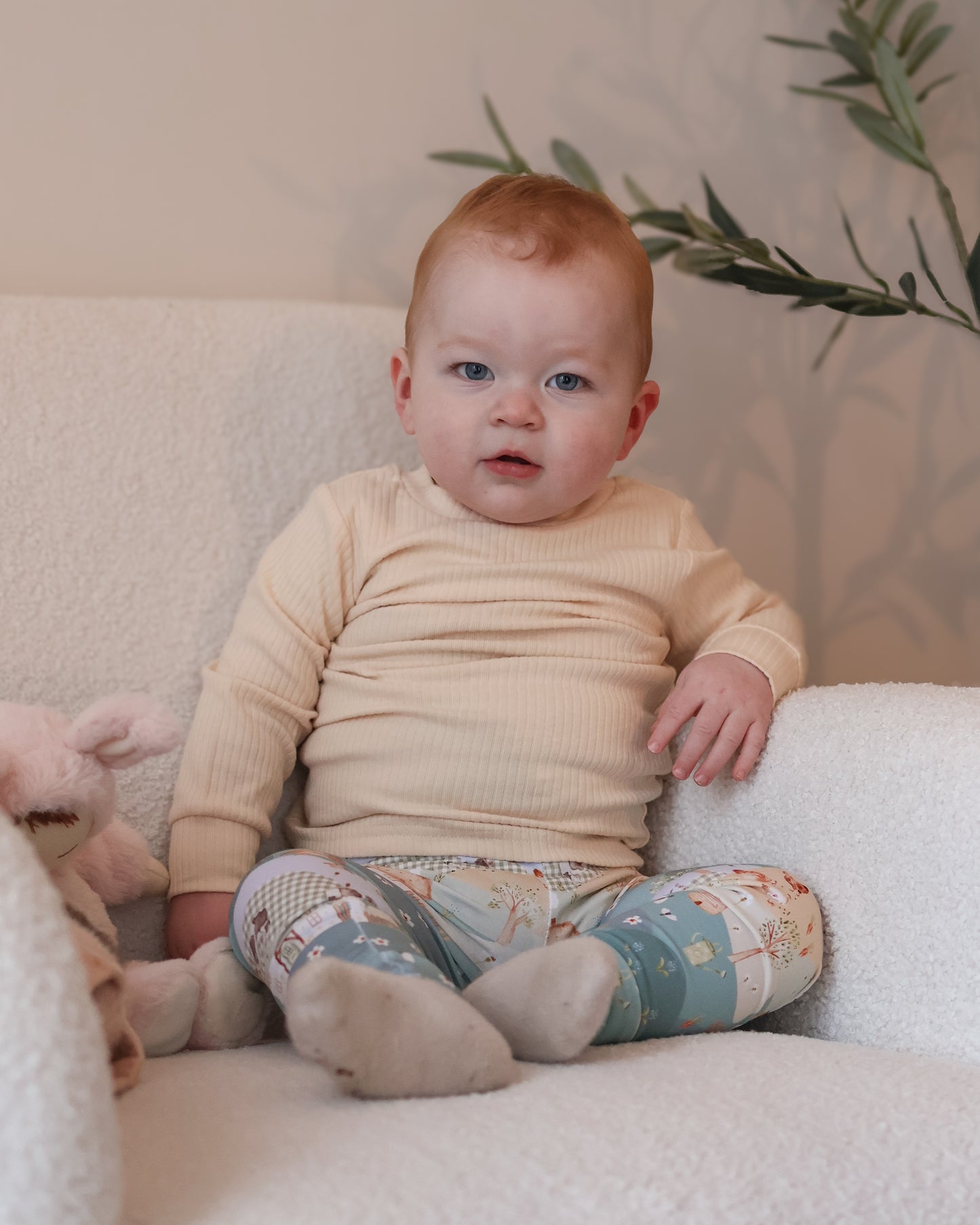 PREORDER Buttercream Ribbed Top