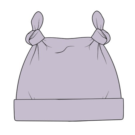 PREORDER Lilac Double Knot Hat