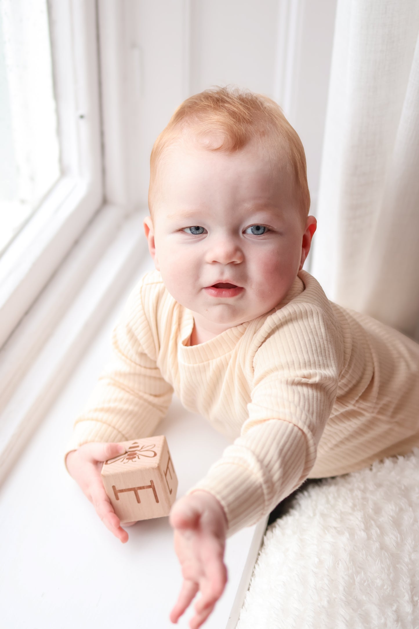 PREORDER Buttercream Ribbed Top