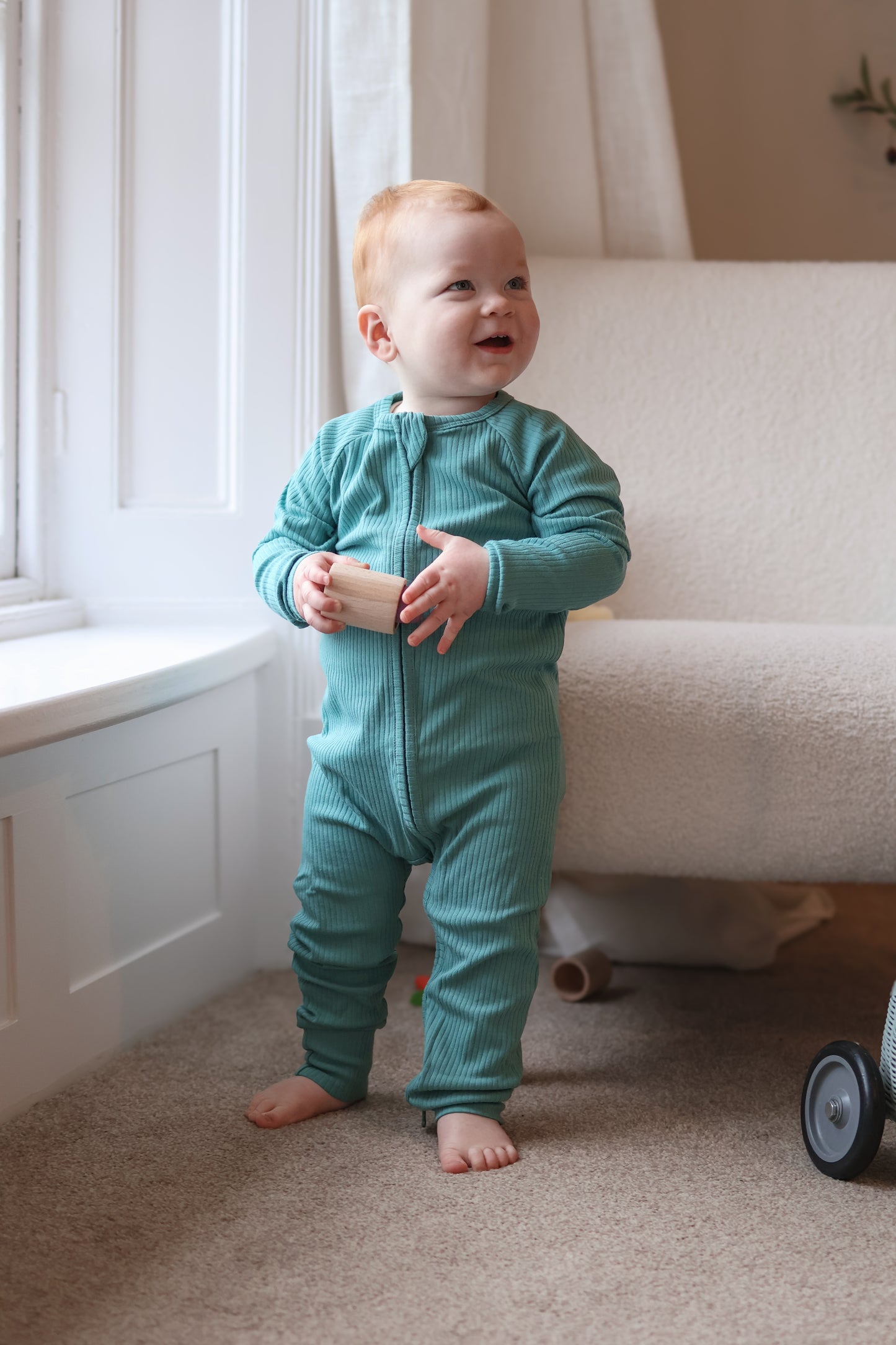 Jade Footless Sleepsuit