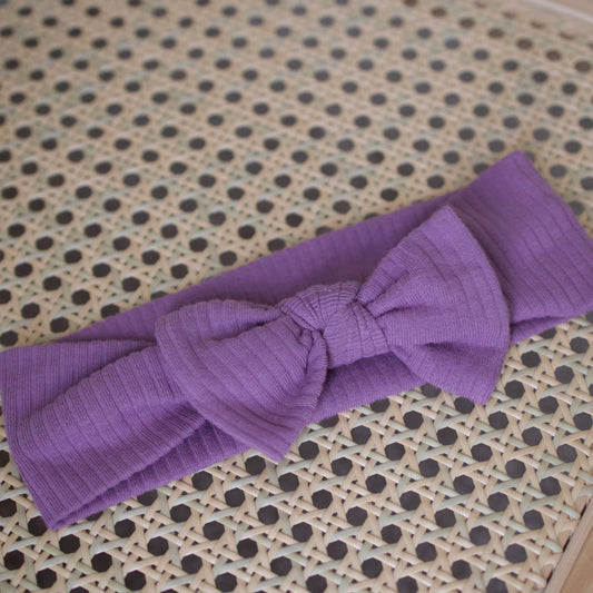 Orchid Bow Headband