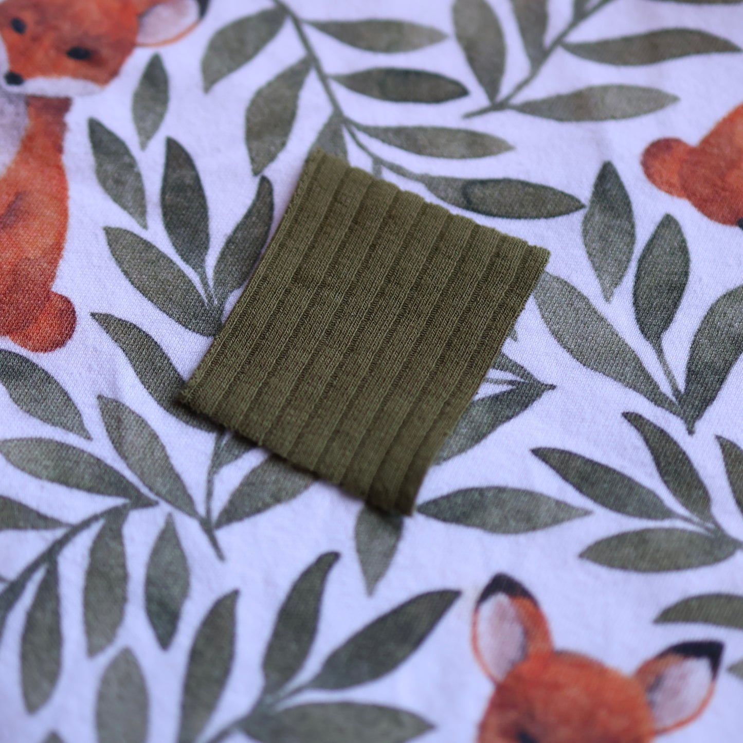 Forest Green Ribbed Top