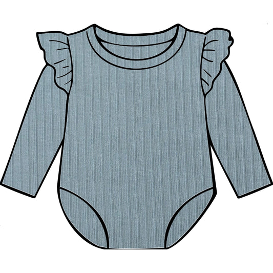 Mint Frill Bodysuit
