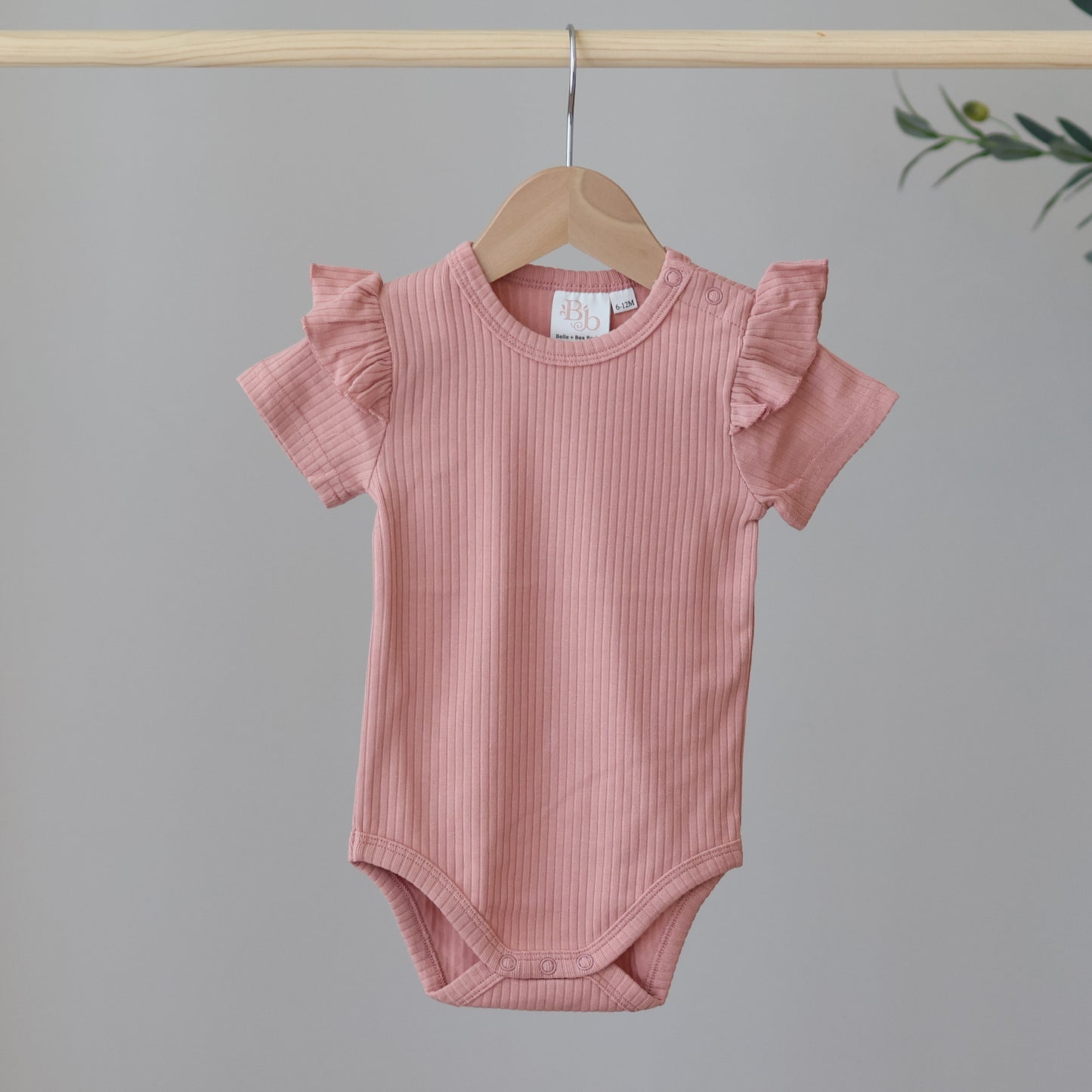 Sorbet Short Sleeve Frill Bodysuit