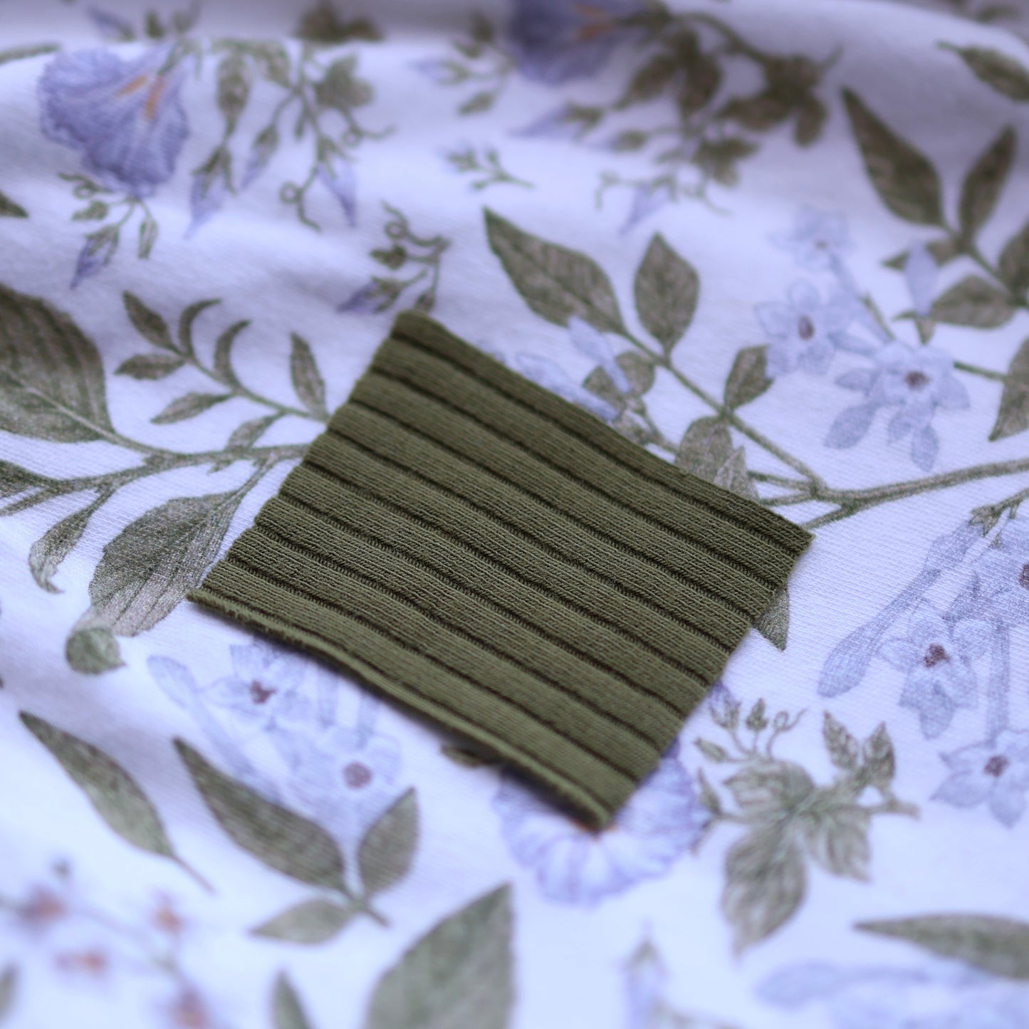 Forest Green Ribbed Top