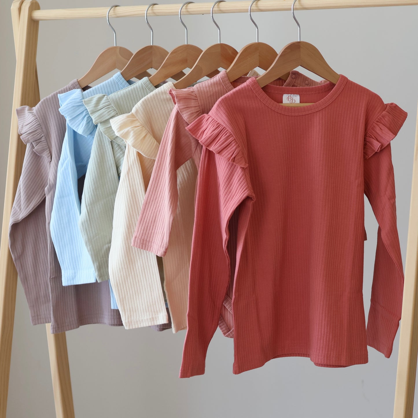 Spring Long Sleeve Frill Top Bundle