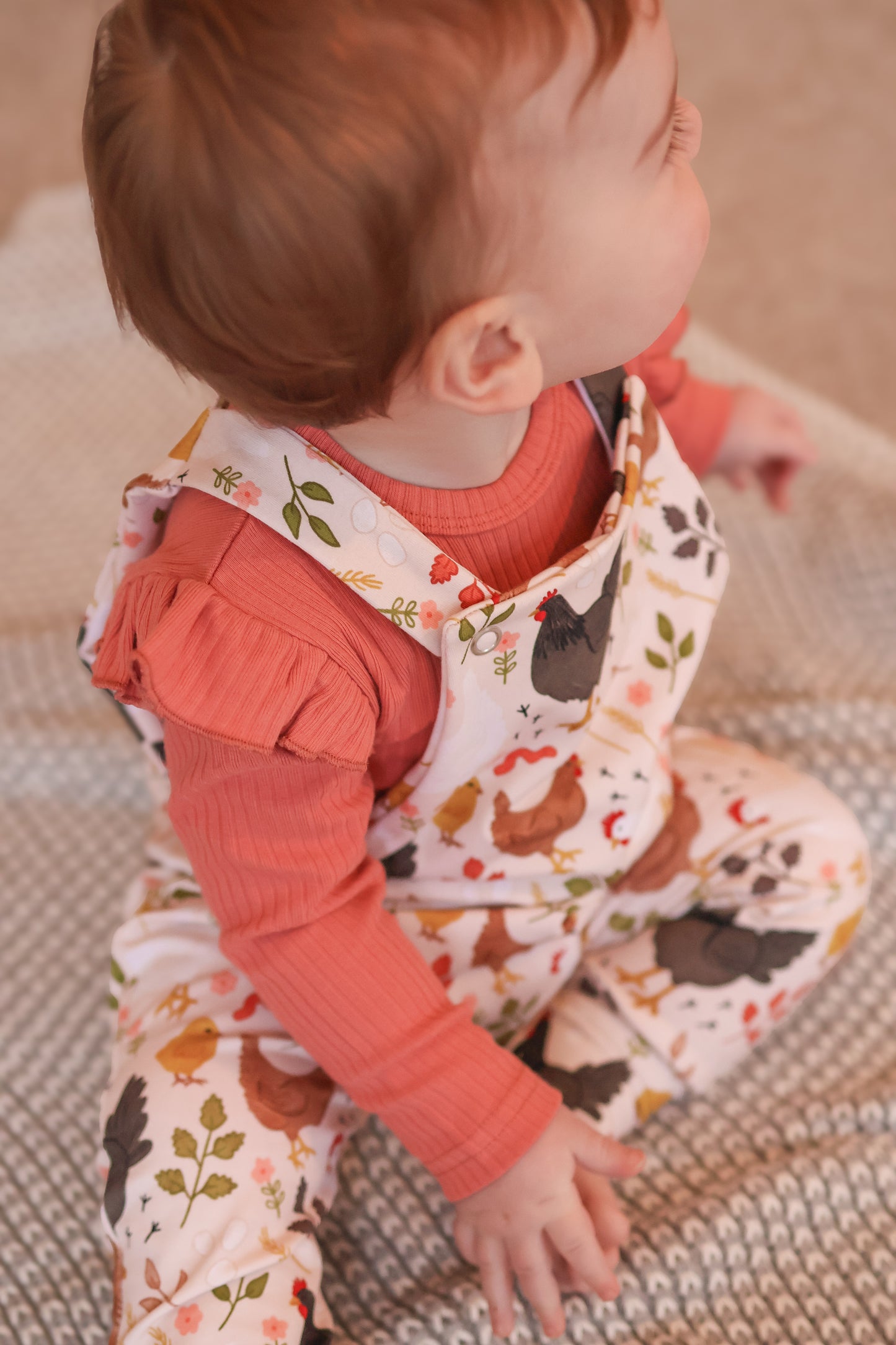 PREORDER Coral Frill Bodysuit