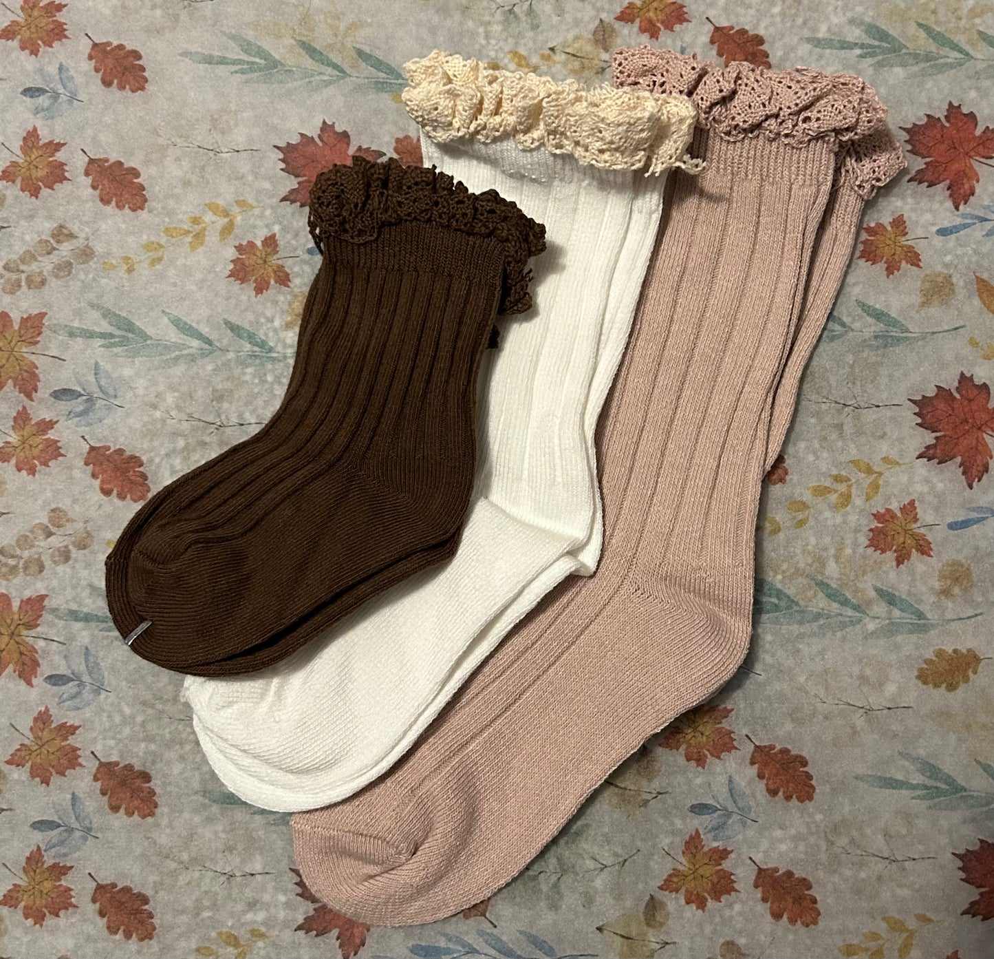 Frill Sock Sample