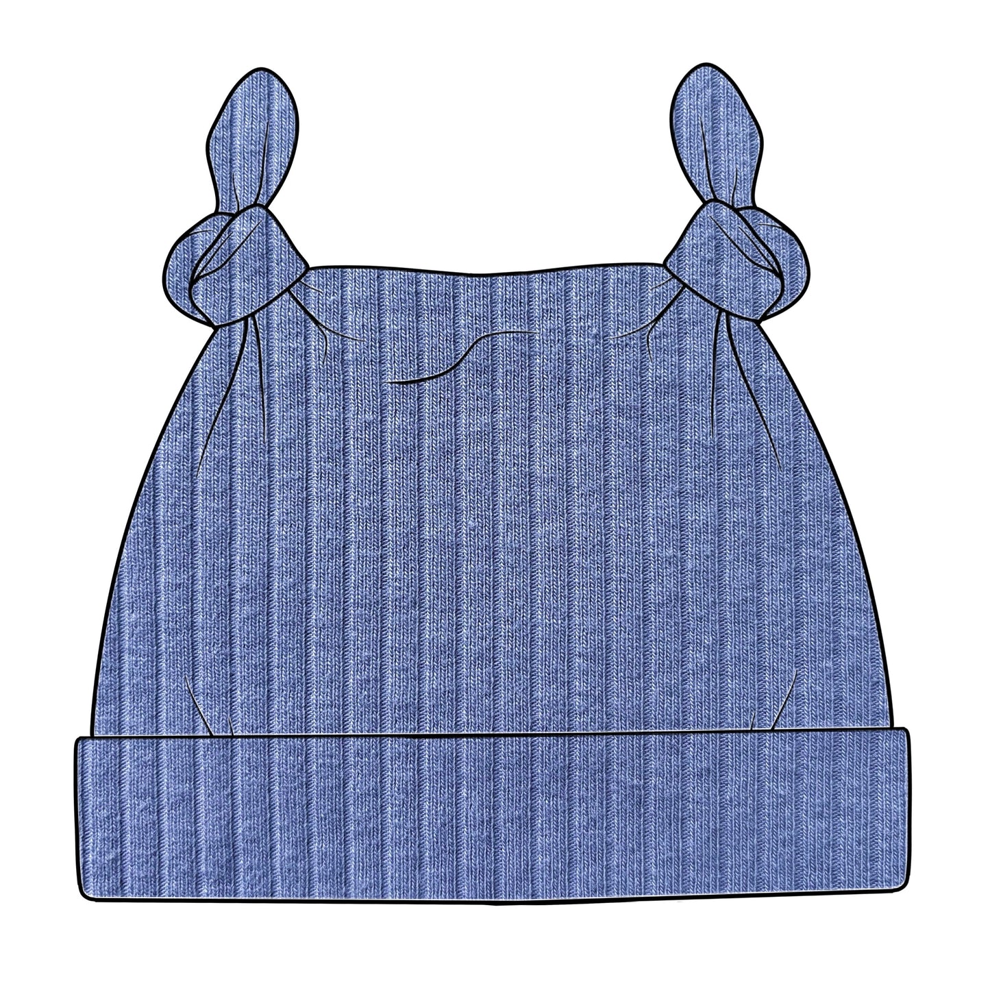 PREORDER Periwinkle Double Knot Hat