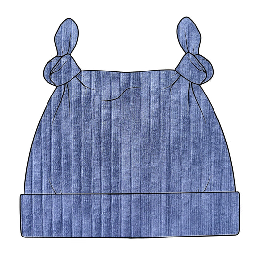 PREORDER Periwinkle Double Knot Hat