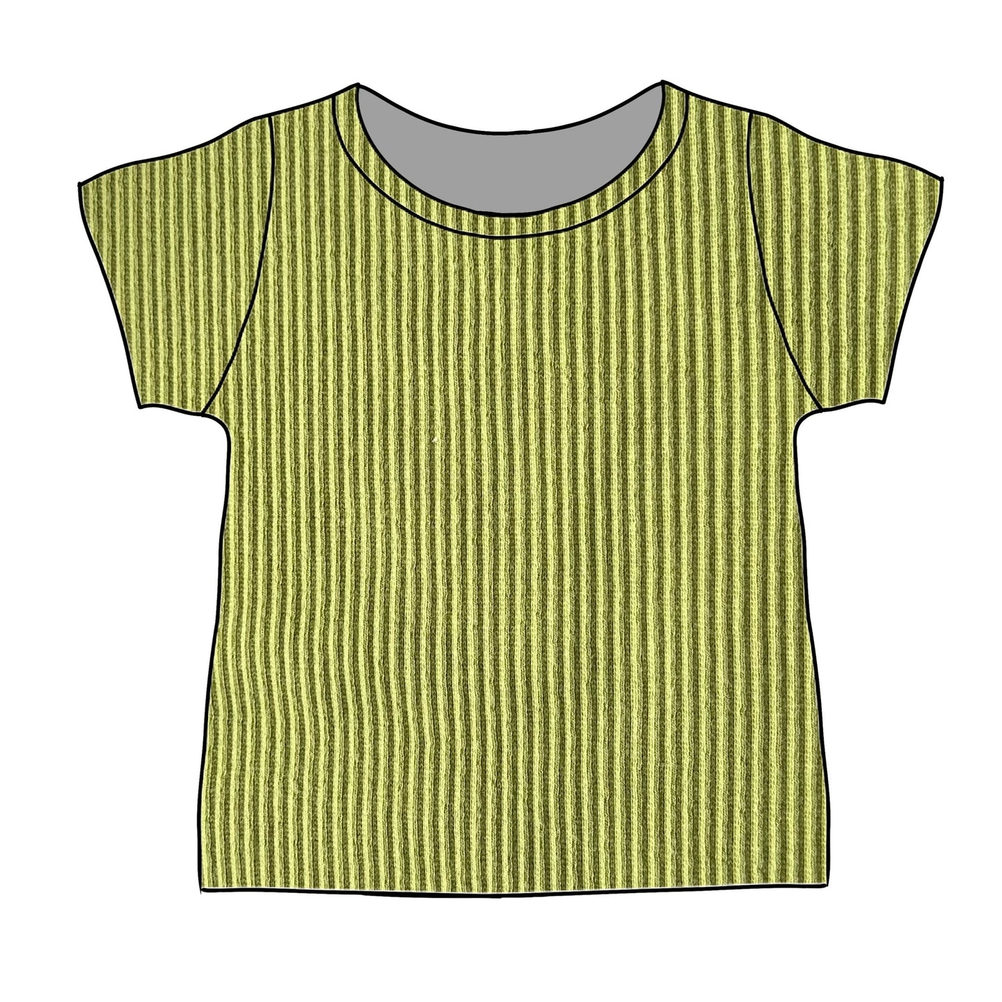 Leaf Short Sleeve Top