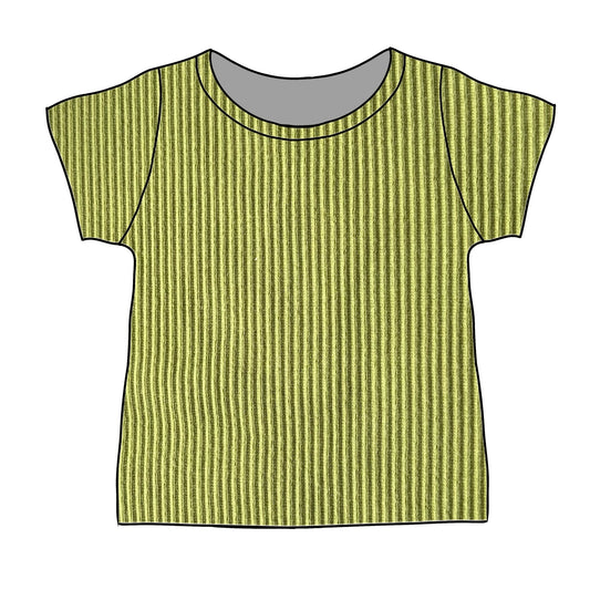 Leaf Short Sleeve Top