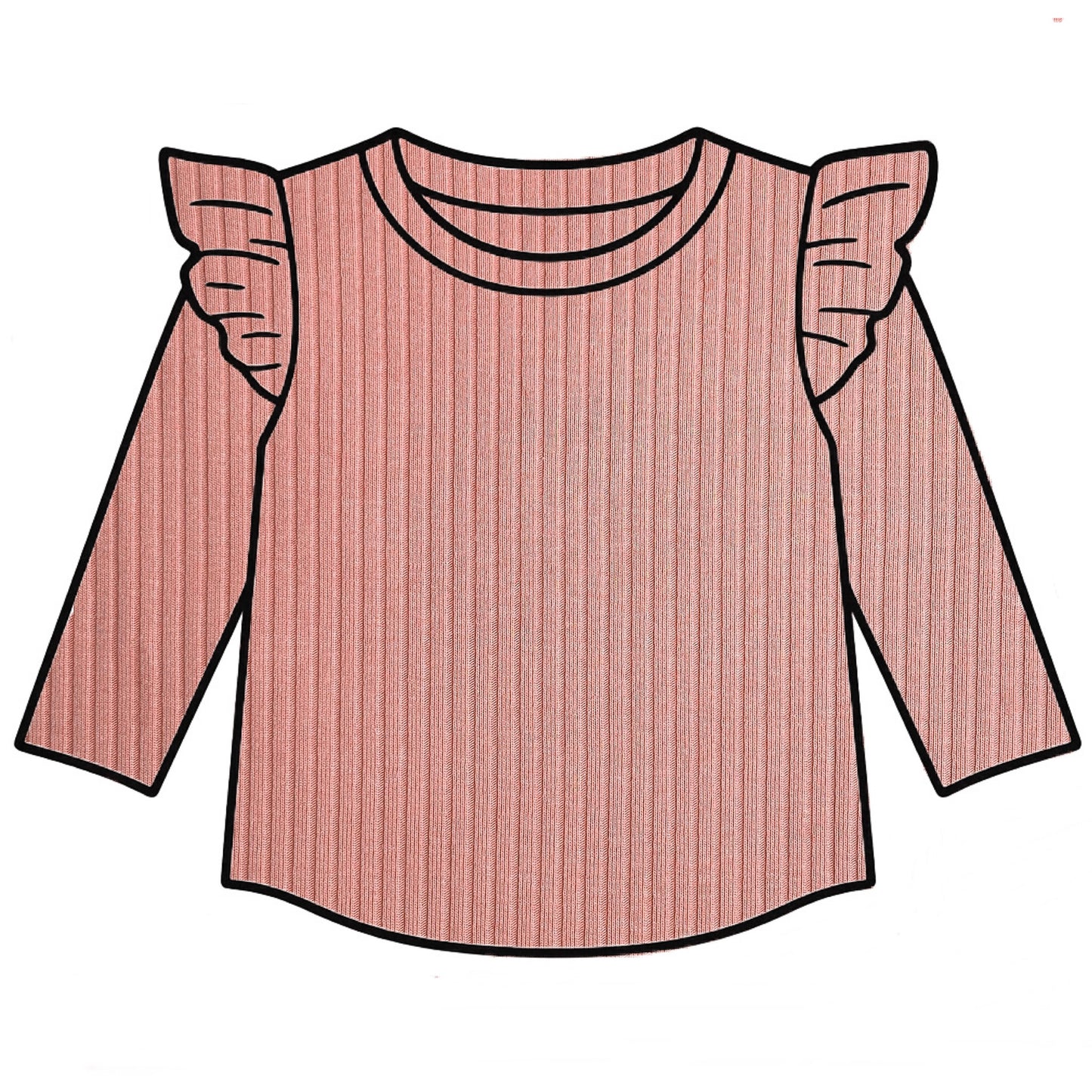 PREORDER Sorbet Frill Top