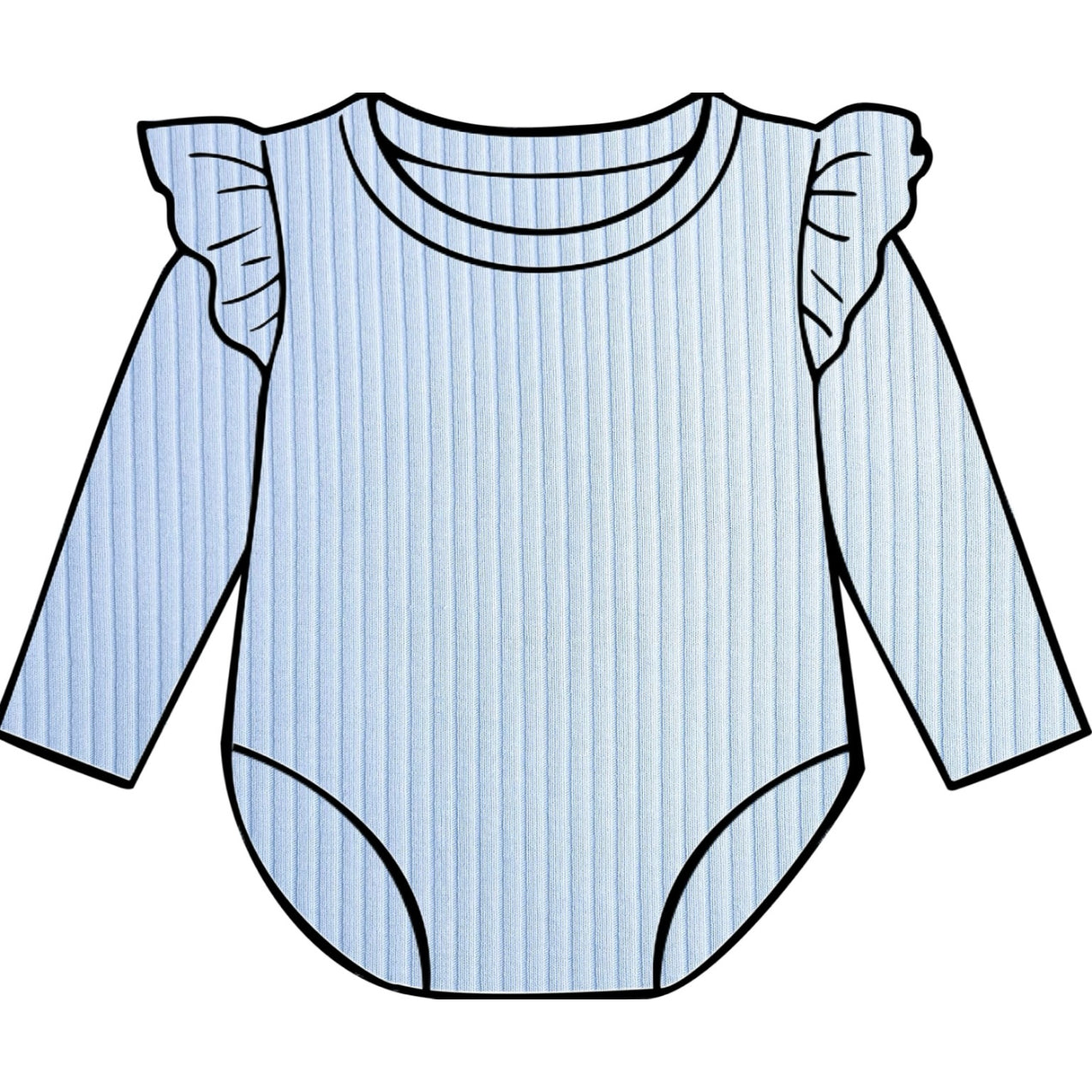 PREORDER Serene Frill Bodysuit