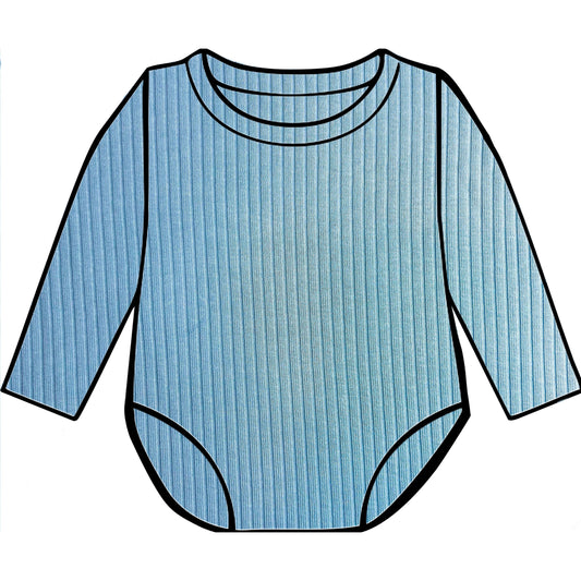 PREORDER Lagoon Ribbed Bodysuit