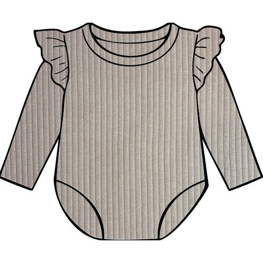 PREORDER Mink Frill Bodysuit