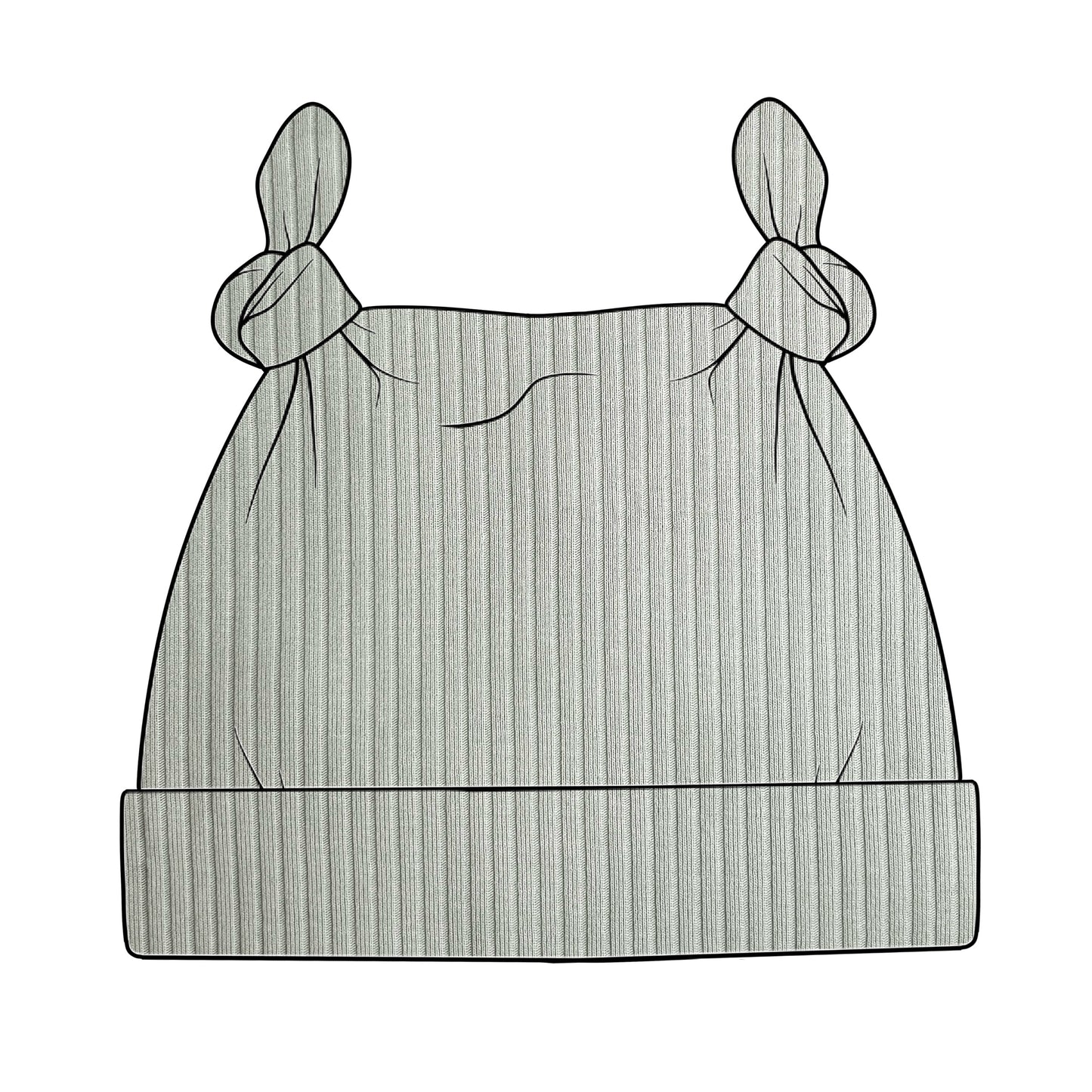 PREORDER Pistachio Double Knot Hat