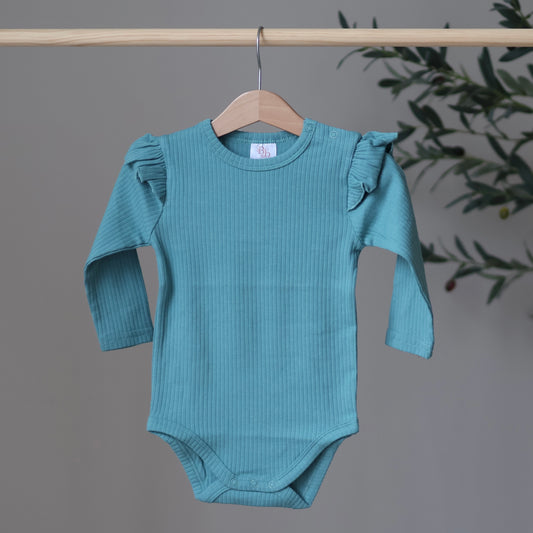 Jade Frill Bodysuit